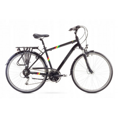 Trekingový bicykel 28" Romet Wagant čierno-farebný hliníkový 23"